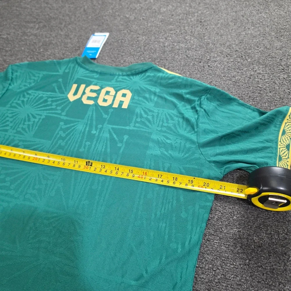 Adidas Mexico De Oro Soccer Jersey Mens Large Green Gold Vega Football Shirt NEW